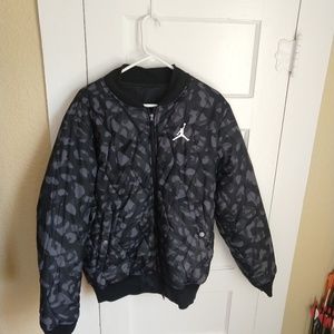 2 in 1 Jordan Bomber Jacket Reversable